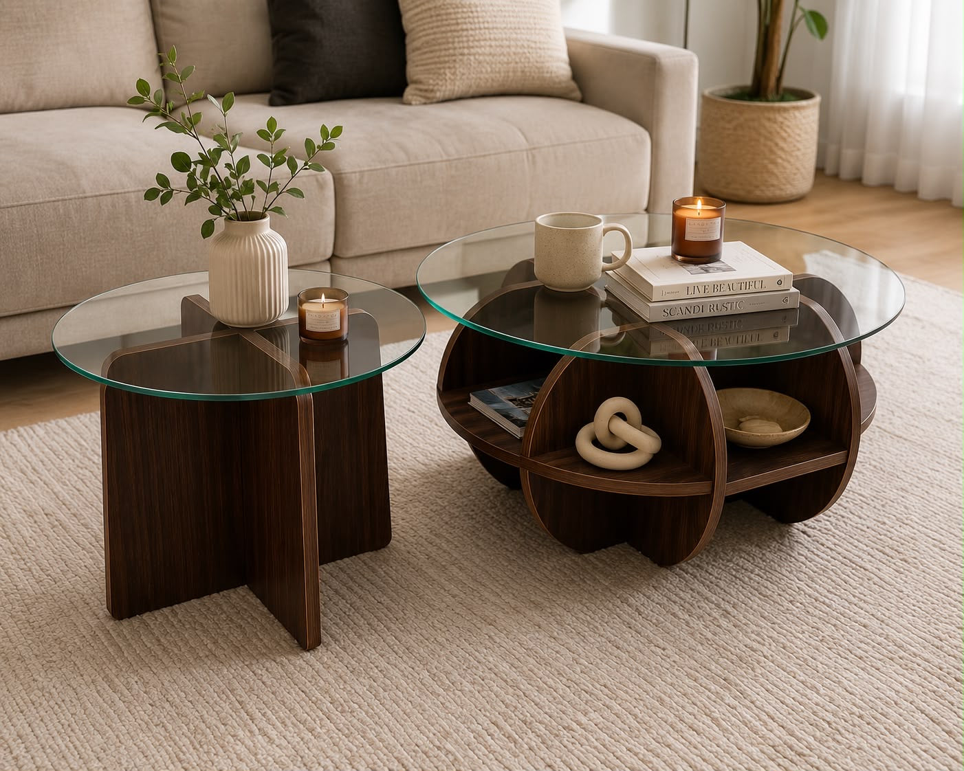 ✨🪵 SET DE MESAS DE CENTRO MODERNAS – ELEGANCIA QUE TRANSFORMA TU SALA 🪵✨ (Cod. CJ. 623)

💰RD$4,495