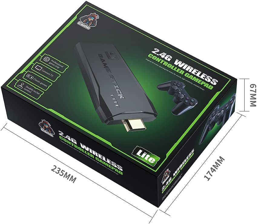 4K Ultra HD Game Stick Lite 2.4G
💰RD$1,995

Consola de Juegos 🎮 4K 
Con Salida HDMI y 2 Controles incluye ( 10.000 Juegos Diferentes.)

- 2 Controles (no incluye batería)