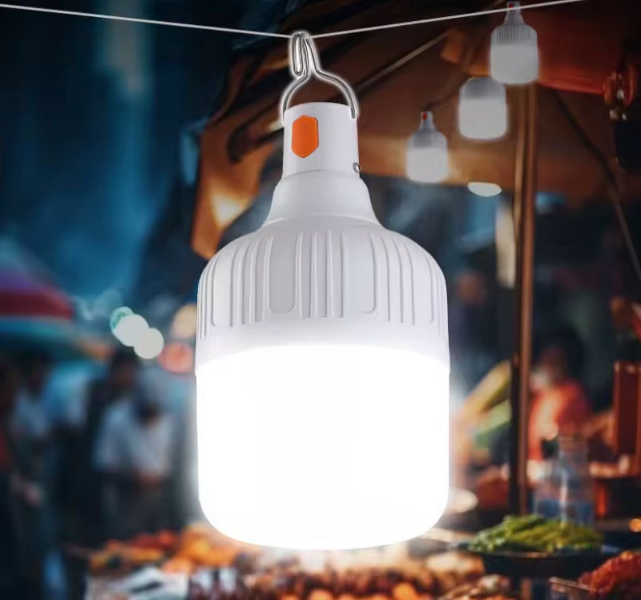 💡 Bombilla LED Recargable – ¡Luz en cualquier lugar! (Cod.033) (40w)