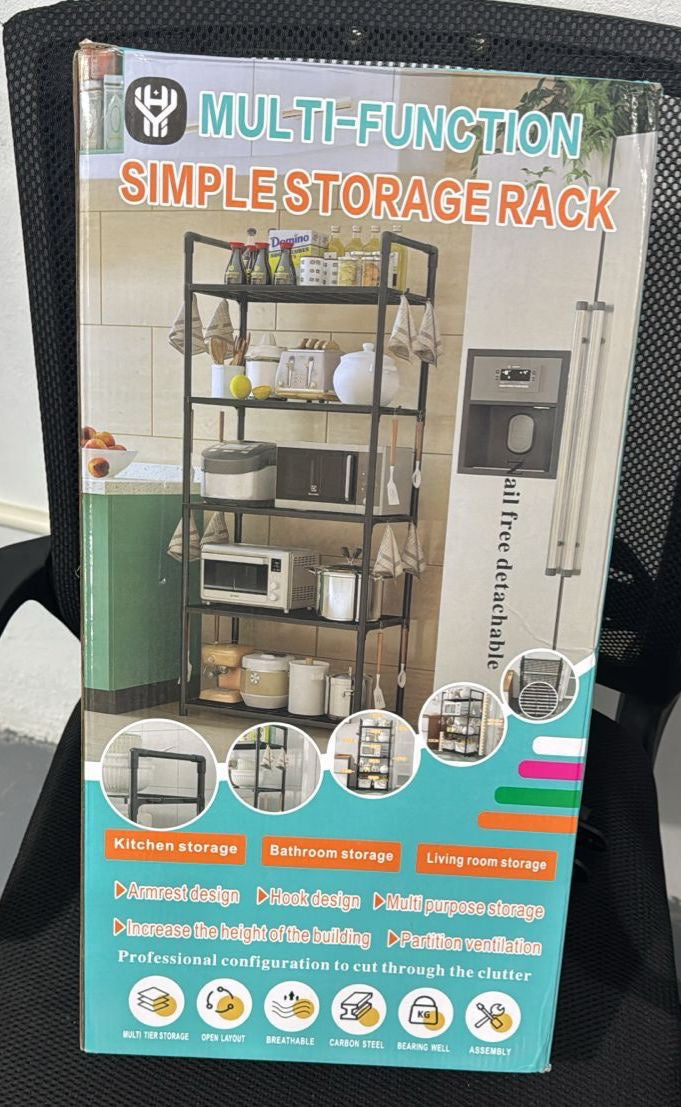 ✨🗄️ MULTI-FUNCTION SIMPLE STORAGE RACK 🏠✨

Estante y Organizador Multifuncional 4 Niveles (Cod.Ju3-36)