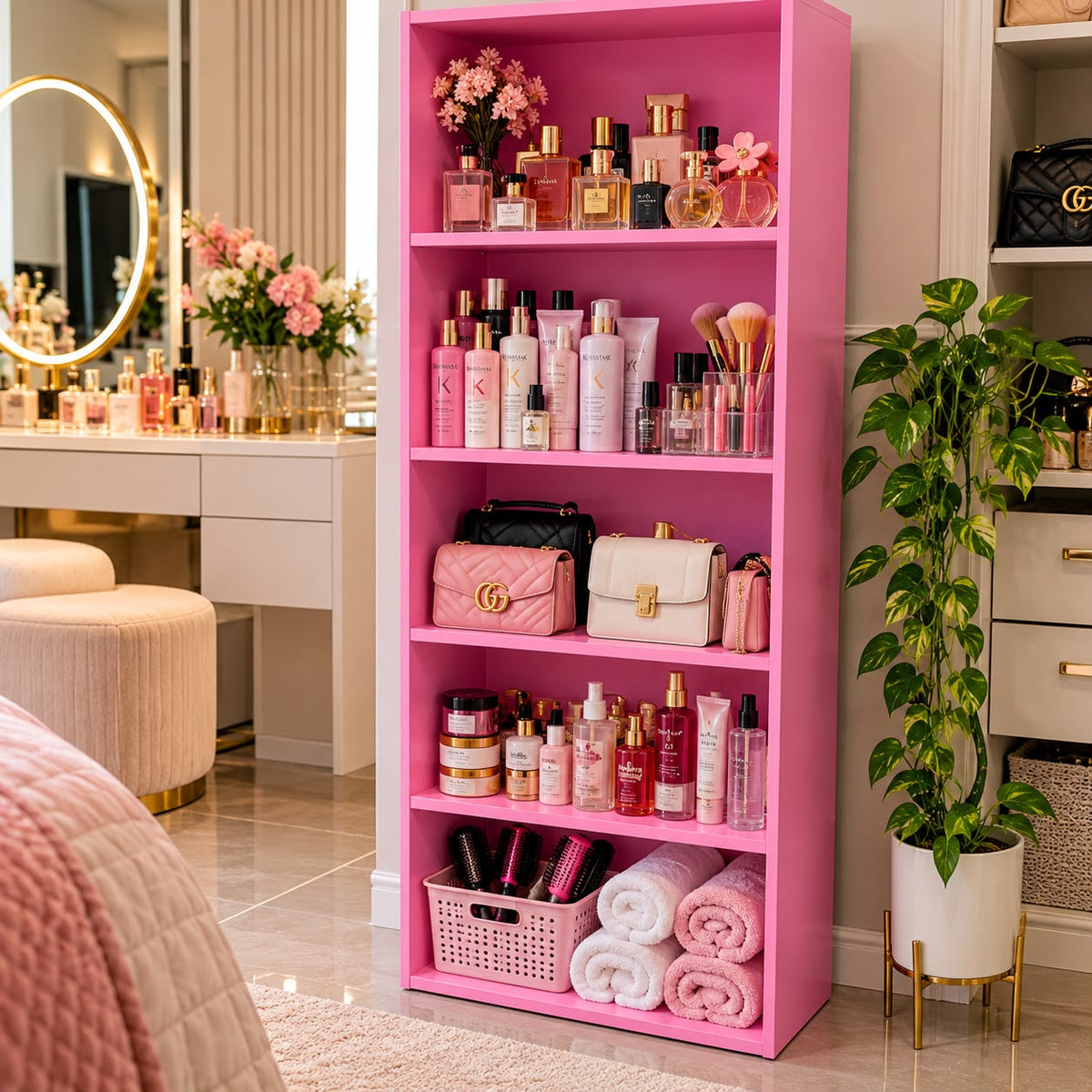 ✨🩷 ESTANTERÍA ORGANIZADORA MULTIUSO – MODERNA Y PRÁCTICA 5 NIVELES 💗🆔 (Cod. 111 ROSADO )

💰RD$3,495

📏 Medidas:
38 × 24 × 122 cm

Material: 
Hidrofugo (Armado)