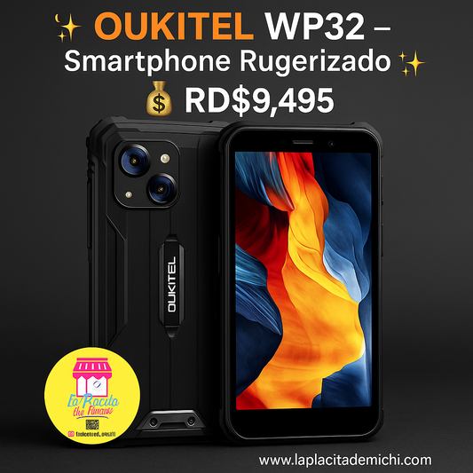📱✨ OUKITEL WP32 – Smartphone Rugerizado ✨📱