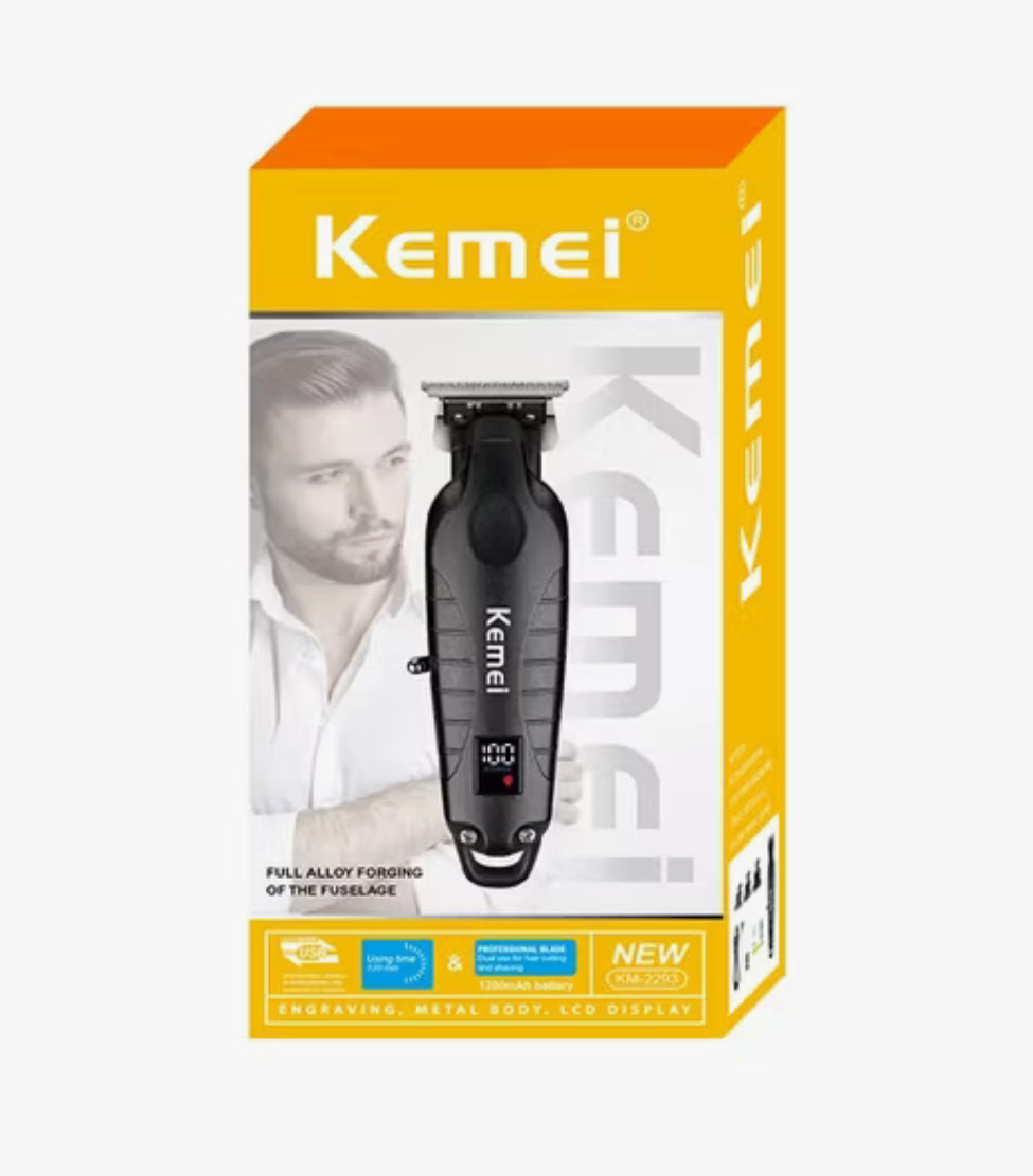 ✂️✨ Kemei KM-2603 – Recortadora Profesional 3 en 1