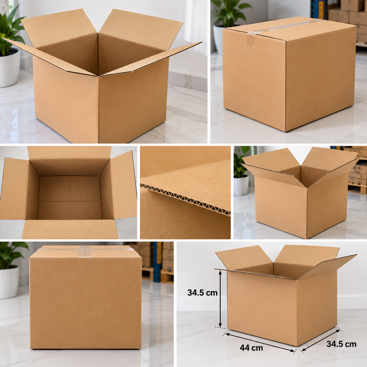 📦✨ CAJA DE CARTÓN PARA EMPAQUE – PRÁCTICA Y VERSÁTIL ✨📦
🆔 (Cod. 001447)

📏 Medidas:
44 × 34.5 × 34.5 cm

💰RD$195 c/u