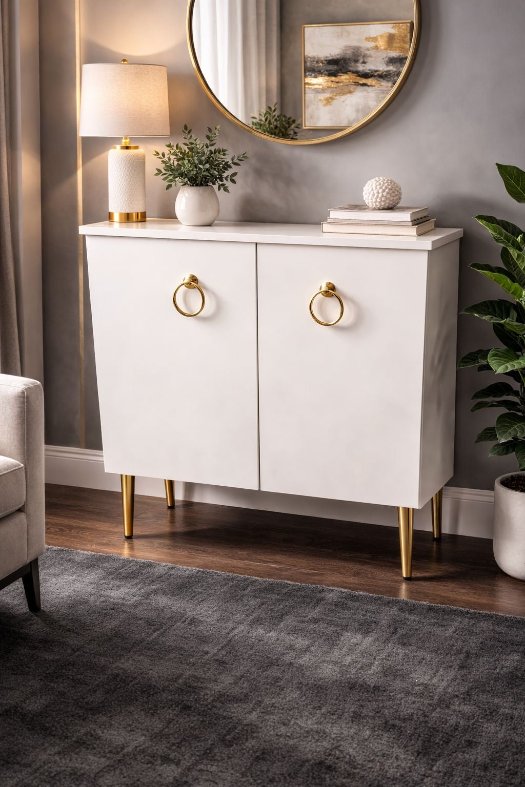 ✨ CREDENZA GABINETE DE 2 PUERTAS / MUEBLE AUXILIAR MODERNO ✨(Cod. 7203-1)

💰RD$3,995
