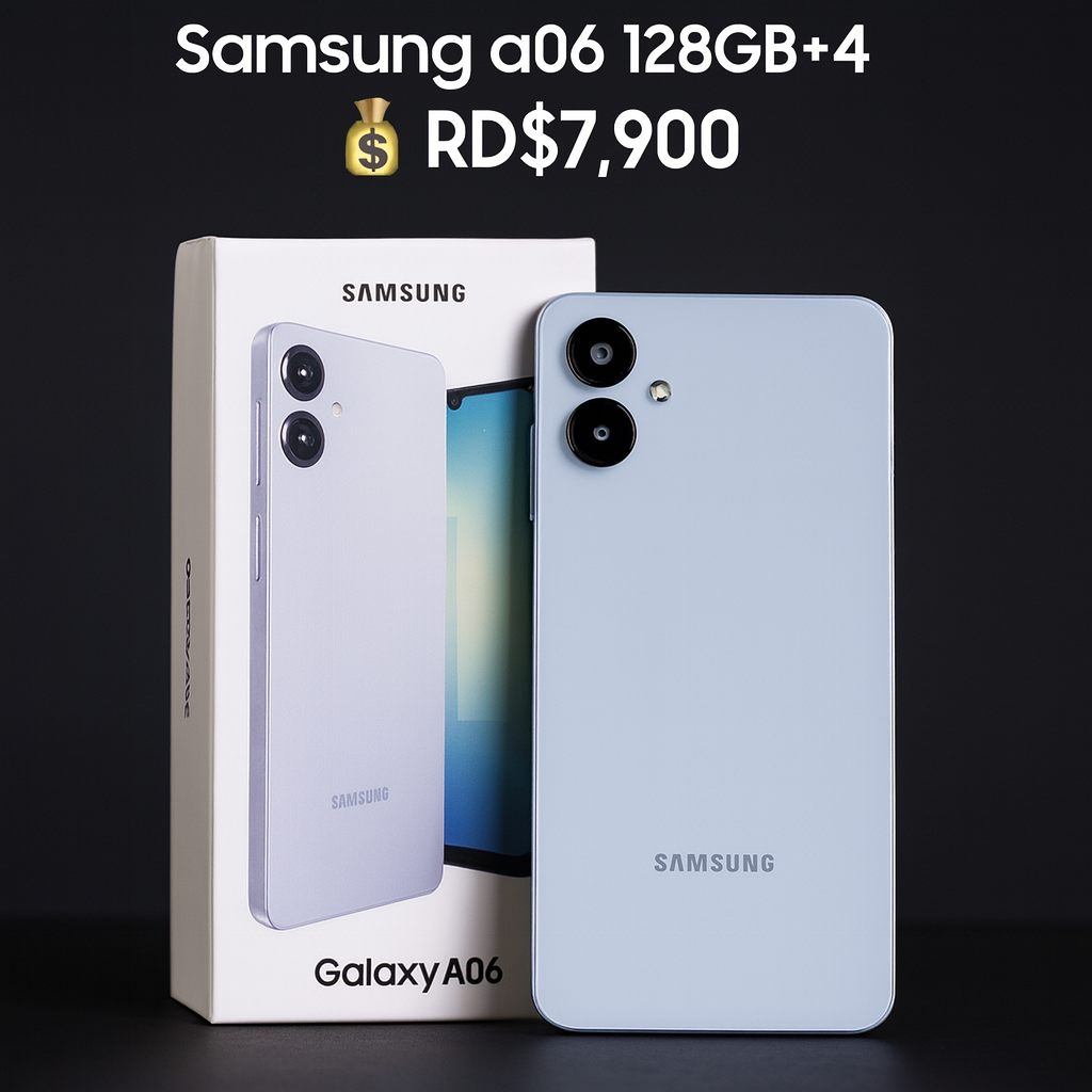 Samsung a06 128GB+4