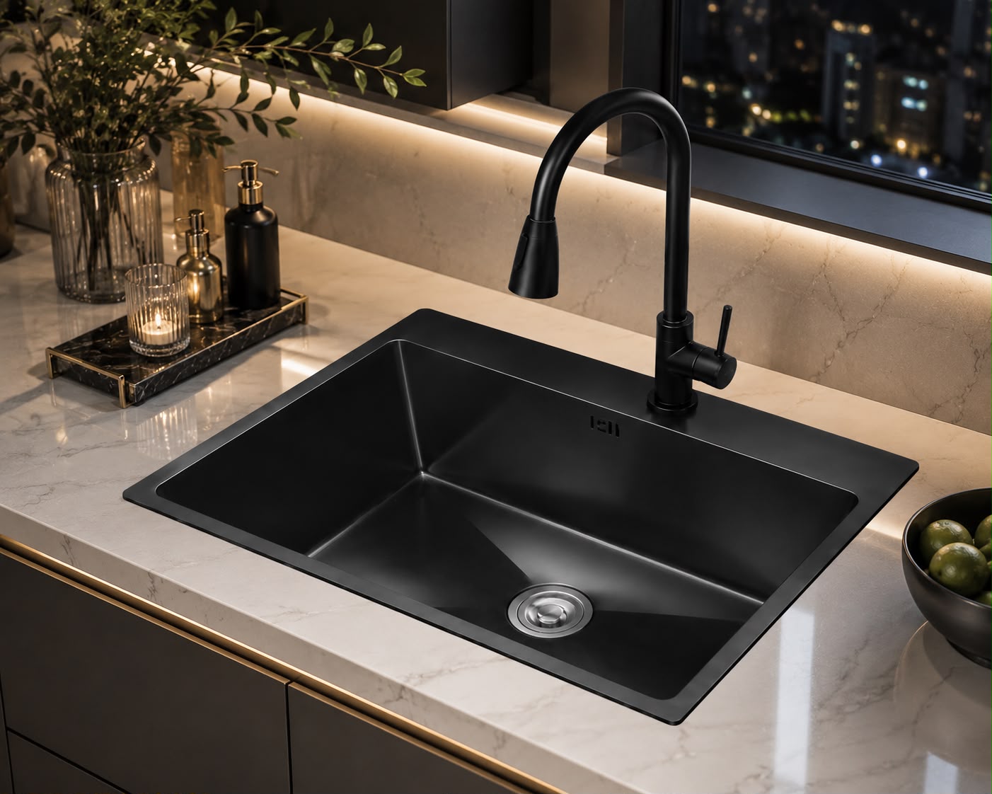 🖤 FREGADERO DE COCINA DE UNA (1) BOCA PREMIUM 60 × 45 CM – ACABADO NEGRO

🆔 Cod. SC603

💰 RD$4,995

📏 Medidas: 60 × 45 cm
