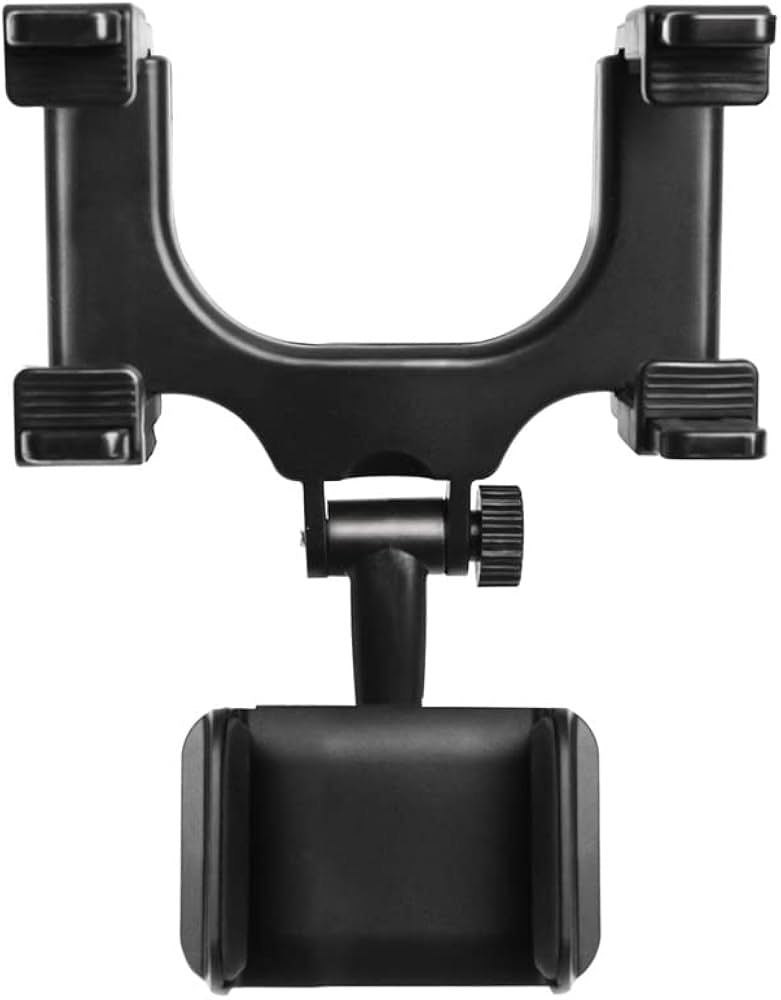 Soporte de Teléfono Universal Giratorio de 360 grados para espejo retrovisor de automóvil. (Cod.005)