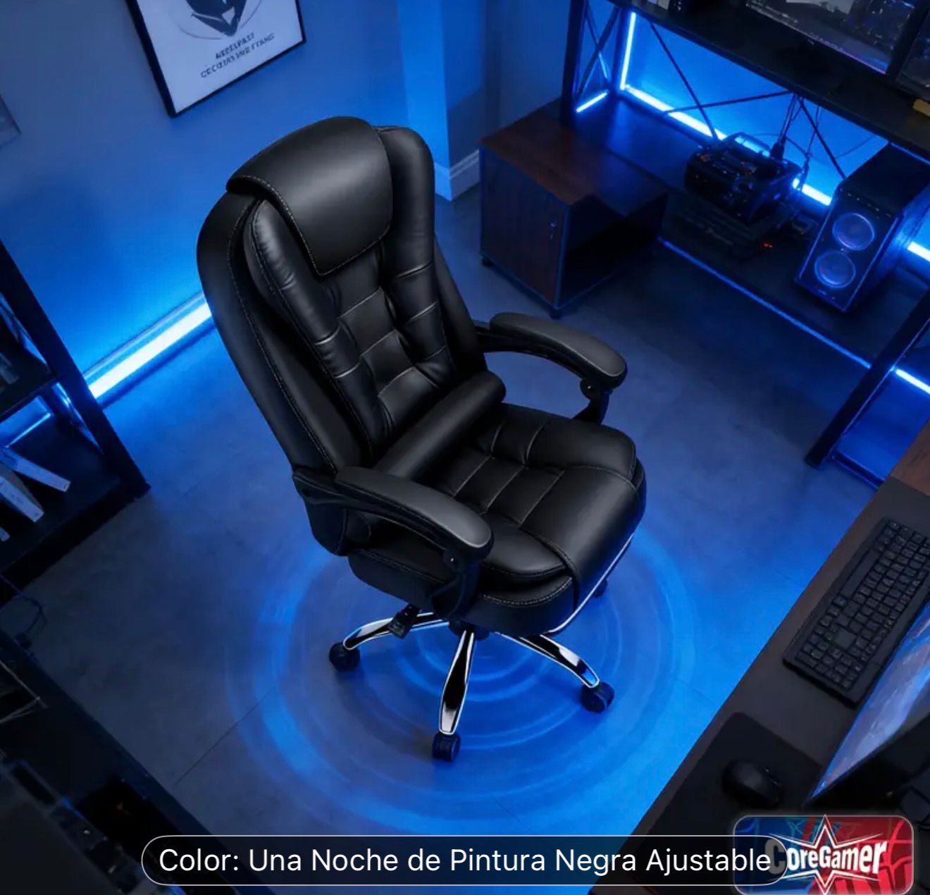 🔥 SILLON EJECUTIVO  CON REPOSAPIÉS / PREMIUM – CONFORT TOTAL 🔥 (Cod.Sq-1) (Color Negro)⚫️

💰RD$5,995