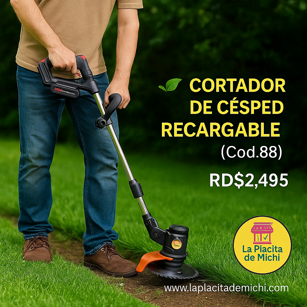 Cortador de Césped Recargable (cod.88)