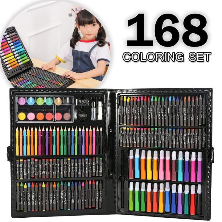 Set de Juego de Pinceles (168 pcs)