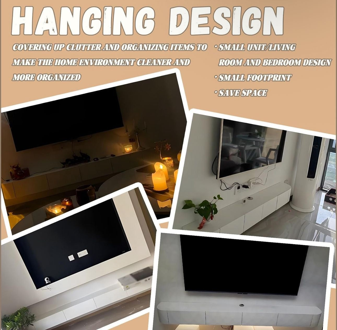 Mueble de TV (180cm)  (Cod.0103)