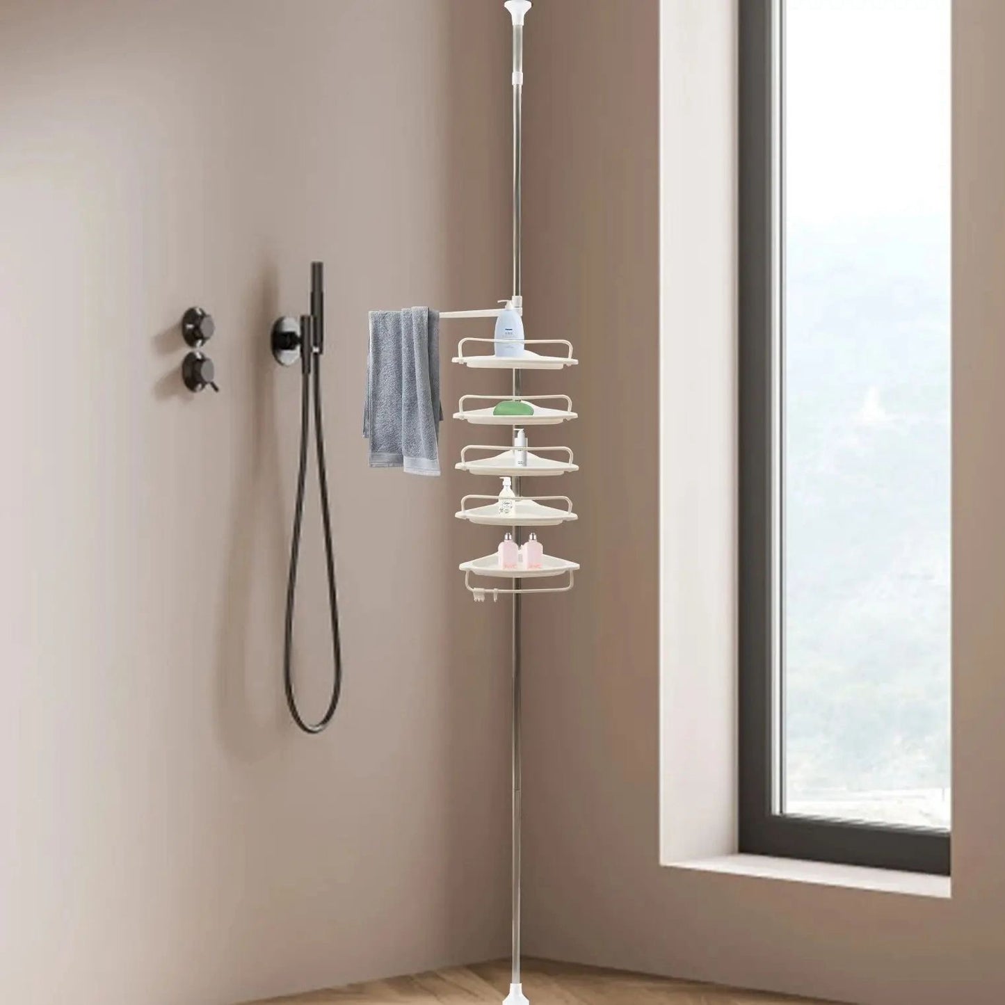 🚿 Organizador Esquinero Extensible para Ducha
✨ (Cod. SH-202)

💰RD$1,295