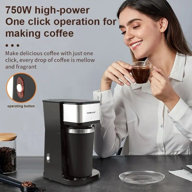 ☕✨Cafetera Individual Sokany SK-1123 ✨☕