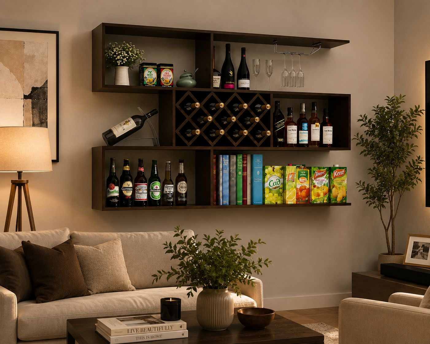 🍷✨ BAR FLOTANTE DE PARED – ELEGANCIA, ORGANIZACIÓN Y ESTILO EN UN SOLO MUEBLE ✨🍷

🆔 Cod. 290008-3 Marrón

💰 RD$4,995
