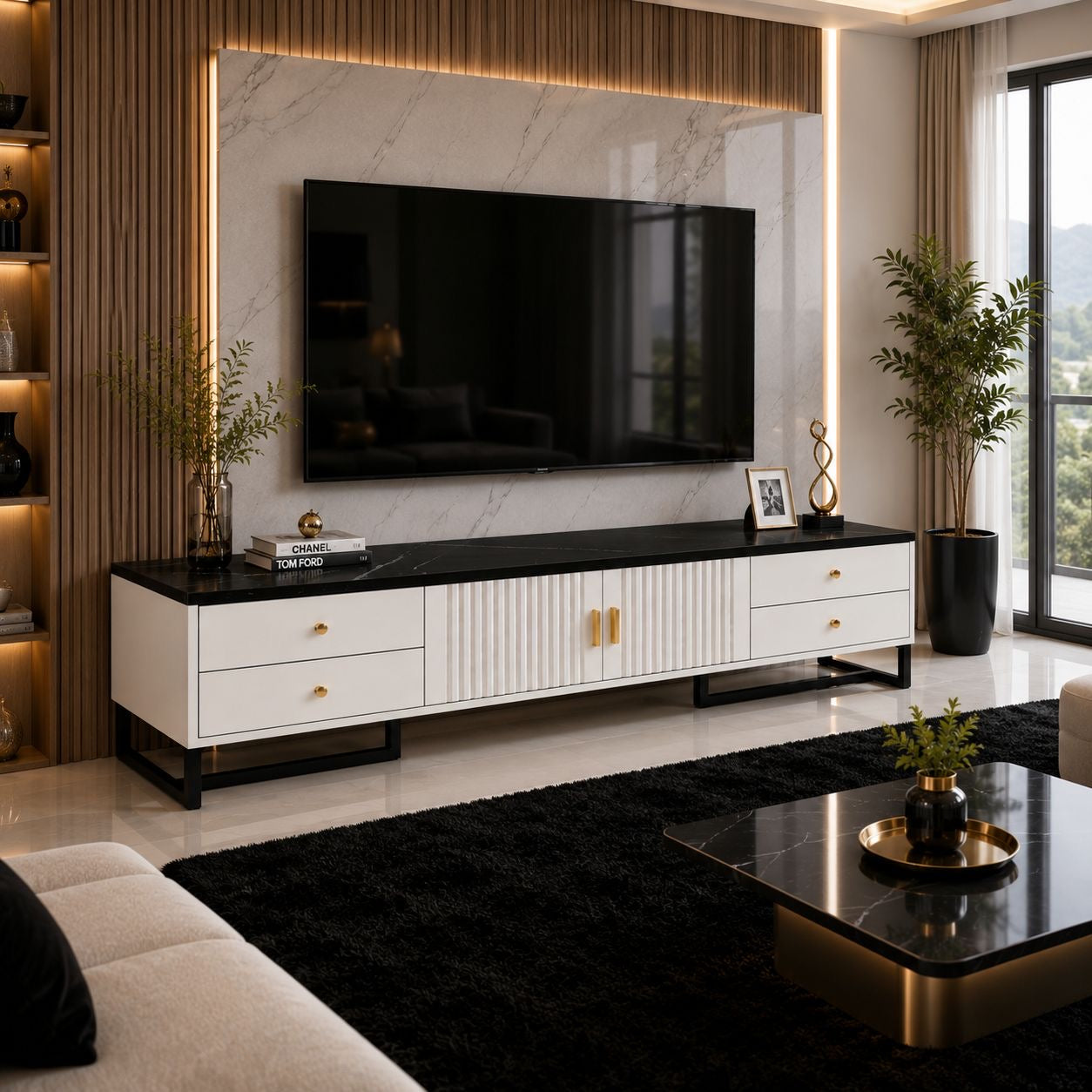📺✨ MUEBLE DE TV MODERNO CON CAJONES – ELEGANCIA Y ORGANIZACIÓN PARA TU SALA ✨📺
🆔 Cod. 82630-1
📏 Medida: 140 cm

💰 Precio: RD$4,695