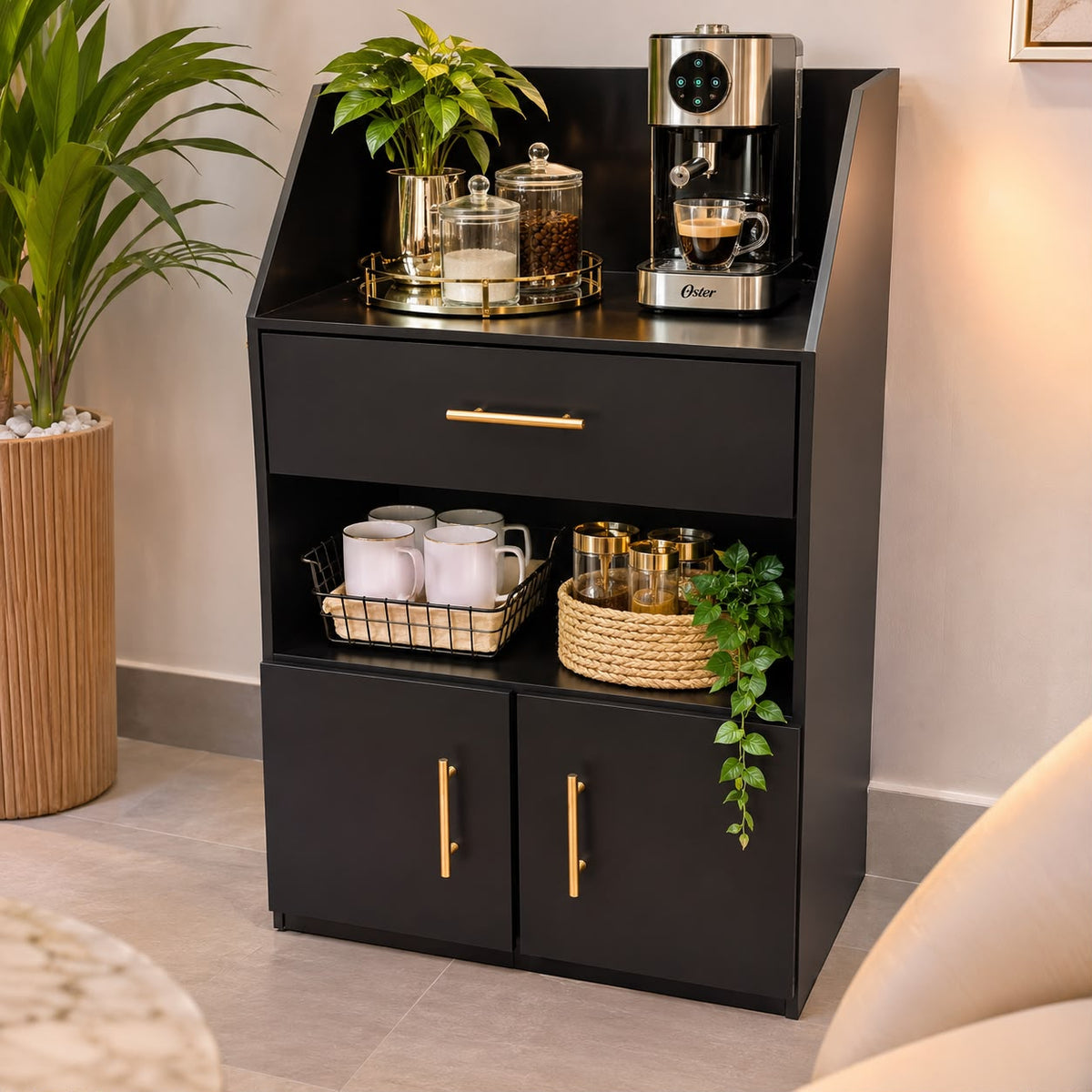 ☕ ¡CREA TU RINCÓN DE CAFÉ FAVORITO SIN SACRIFICAR ESPACIO NI ELEGANCIA!

✨🗄️ CAFETERA GABINETE ORGANIZADOR MULTIFUNCIONAL – COMPACTO, MODERNO Y ELEGANTE 🗄️✨(Cod. 0014 NEGRO ) 

💰RD$9,495 

📏 MEDIDAS:
• Alto: 102 cm
• Ancho: 61 cm
• Profundidad: 41 cm