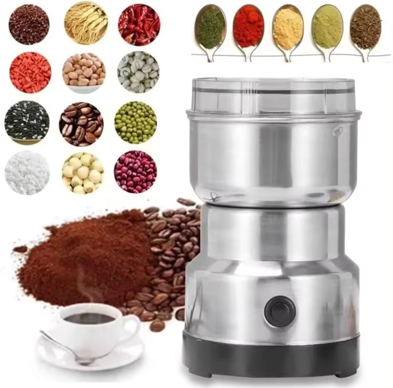 Molinillo Eléctrico de Café y Alimentos