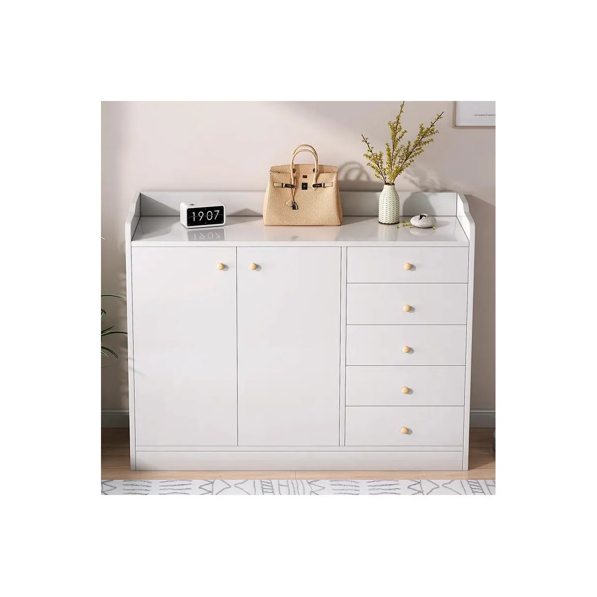 🤍 GABINETE ORGANIZADOR MULTIFUNCIONAL – AMPLIO, MODERNO Y ELEGANTE (Cod. M04)

💰RD$3,995 

📏 Medidas:
↔️ Ancho: 90 cm
↕️ Alto: 85 cm
📐 Profundidad: 34 cm