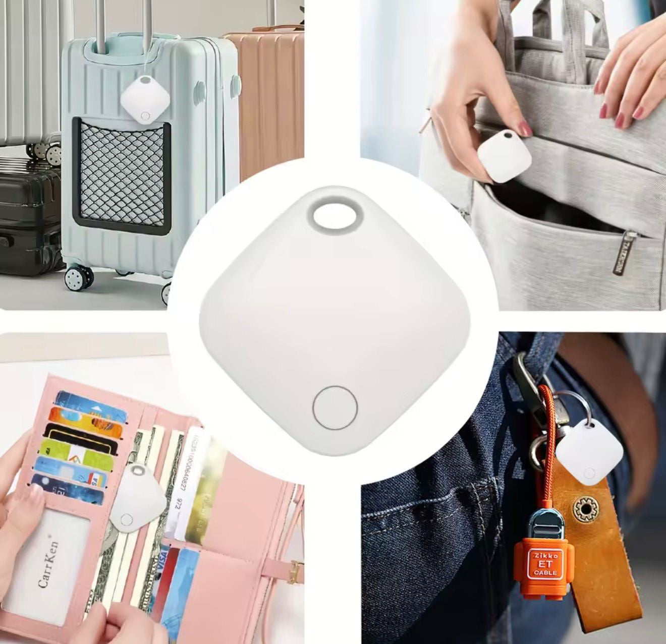 📍✨ Wirelss Tag Dual SMART TAG LOCALIZADOR INTELIGENTE – NUNCA PIERDAS TUS COSAS ✨📍(Compatible con Android e IOS) 

💰RD$1,795