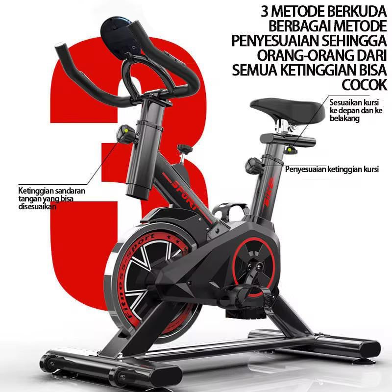 Bicicleta de Spinning de Uso Doméstico y Gimnasio (Cod.WRM)