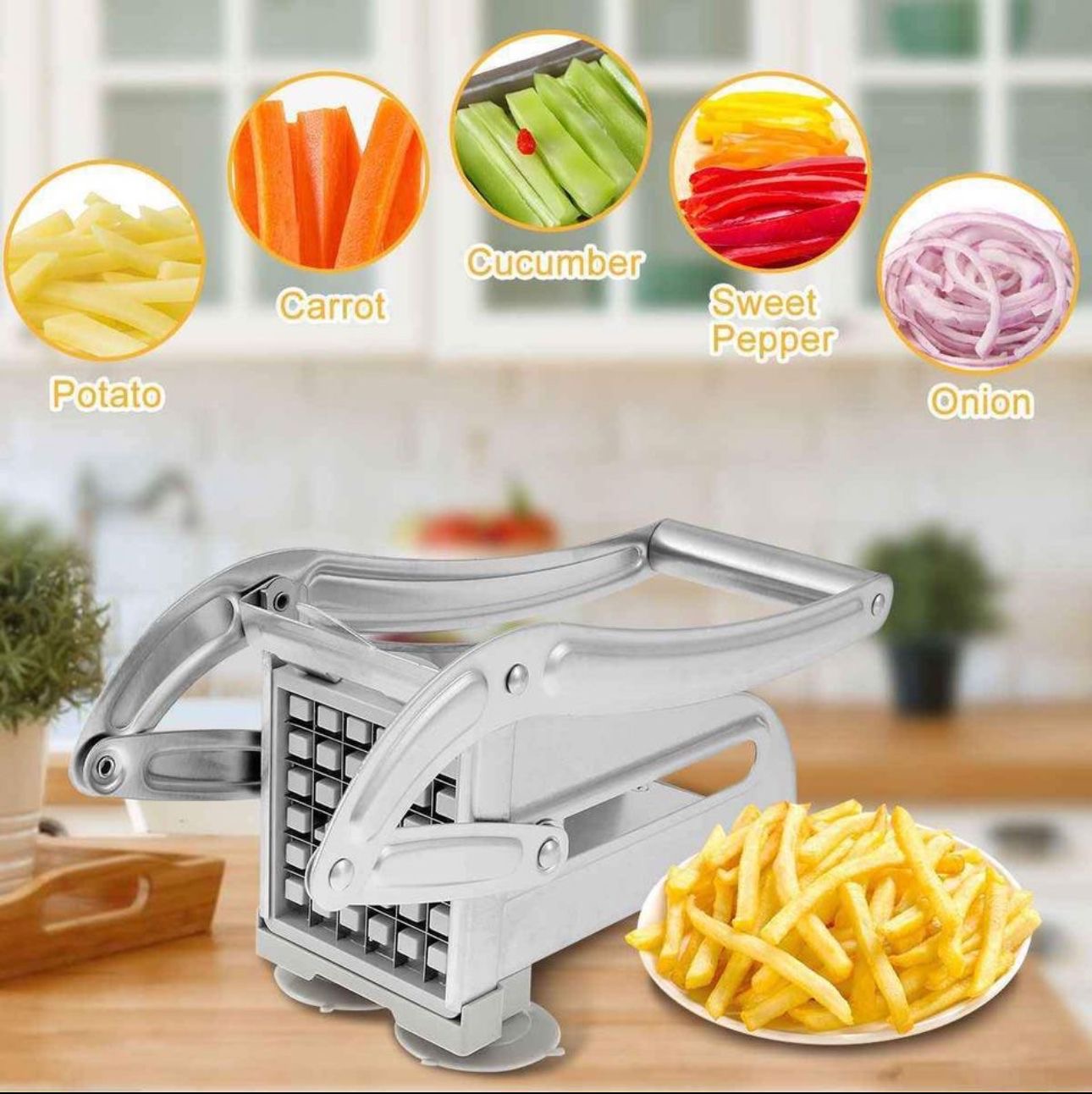 🍟✨ COMBO COCINA INTELIGENTE ✨🍟
- Freidora 6 Litros + Picador de Vegetales + Limador de Cuchillos. 

💥 Todo por solo RD$3,495 💥