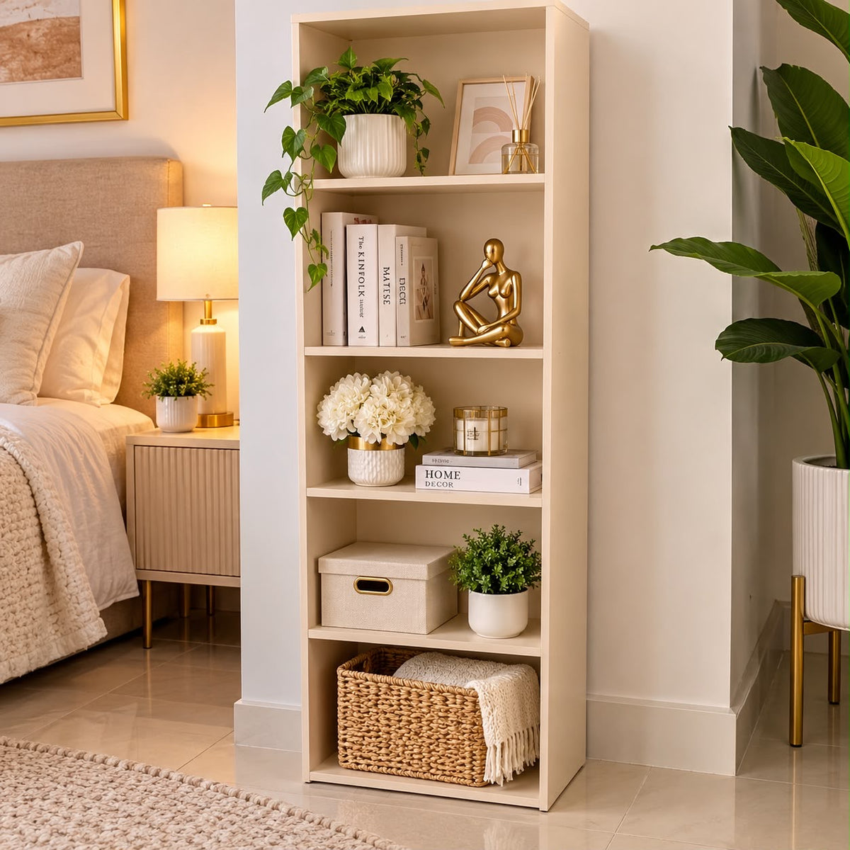 ✨🧴ESTANTERÍA ORGANIZADORA MULTIUSO – MODERNA Y PRÁCTICA 5 NIVELES 🧴✨🆔 (Cod. 111 Crema Claro )

💰RD$3,495

📏 Medidas:
38 × 24 × 122 cm

Material: 
Hidrofugo (Armado)