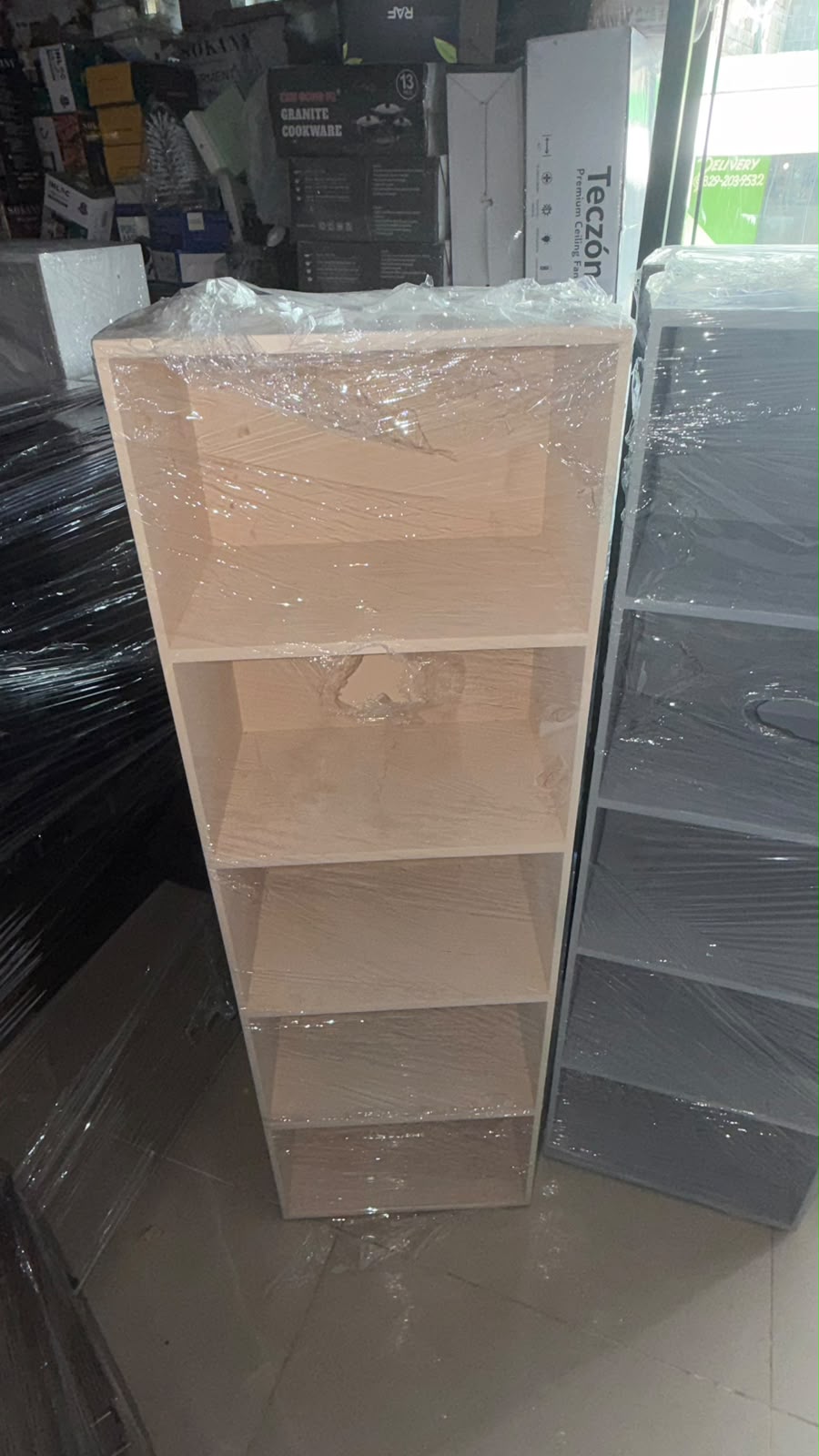 ✨🧴ESTANTERÍA ORGANIZADORA MULTIUSO – MODERNA Y PRÁCTICA 5 NIVELES 🧴✨🆔 (Cod. 111 Crema Claro )

💰RD$3,495

📏 Medidas:
38 × 24 × 122 cm

Material: 
Hidrofugo (Armado)