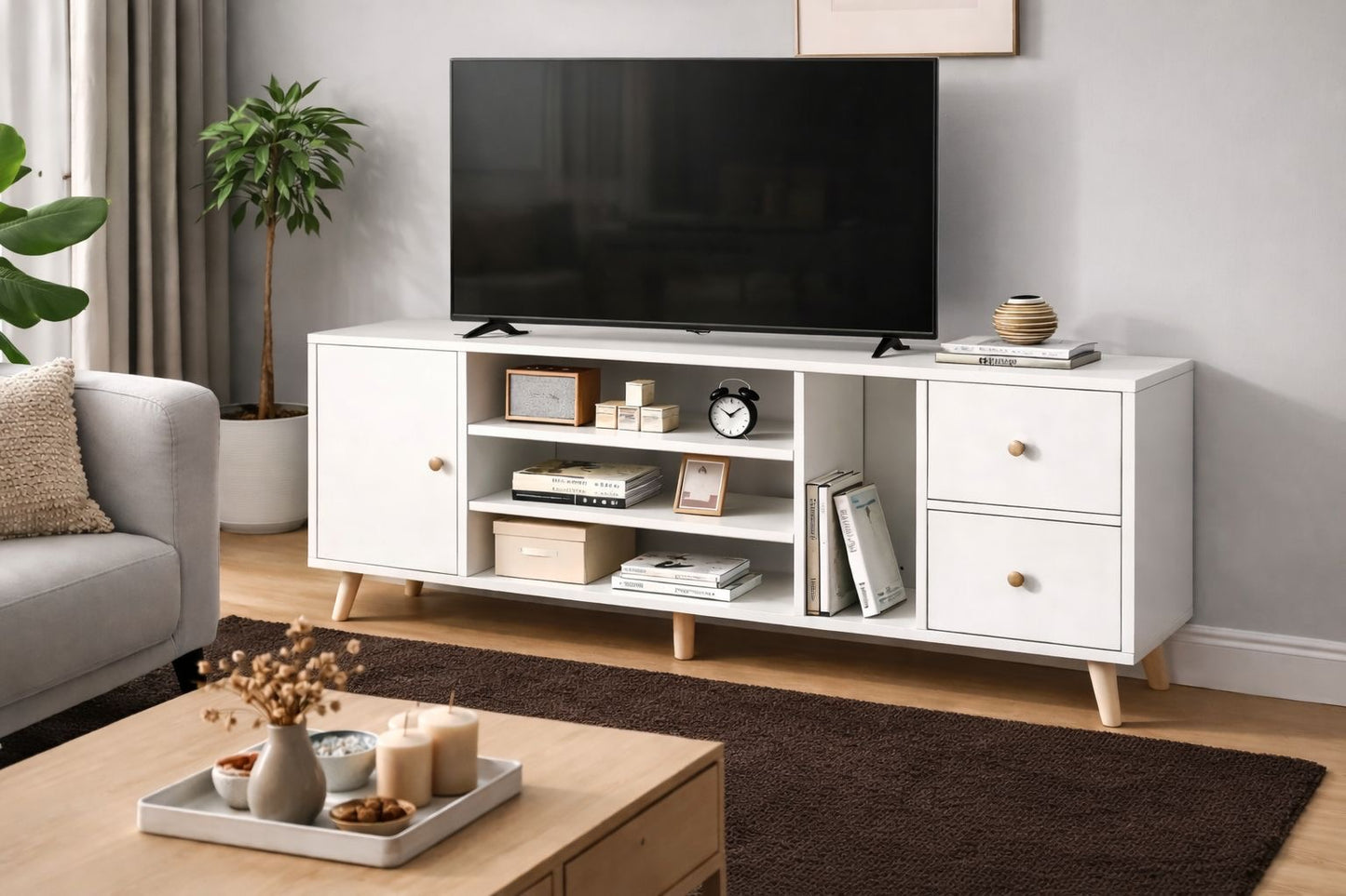 📺✨ MUEBLE DE TV MINIMALISTA CON ALMACENAMIENTO – DISEÑO MODERNO PARA TU SALA 120 CM ✨📺 (Cod. 290007-1)

💰RD$3,495