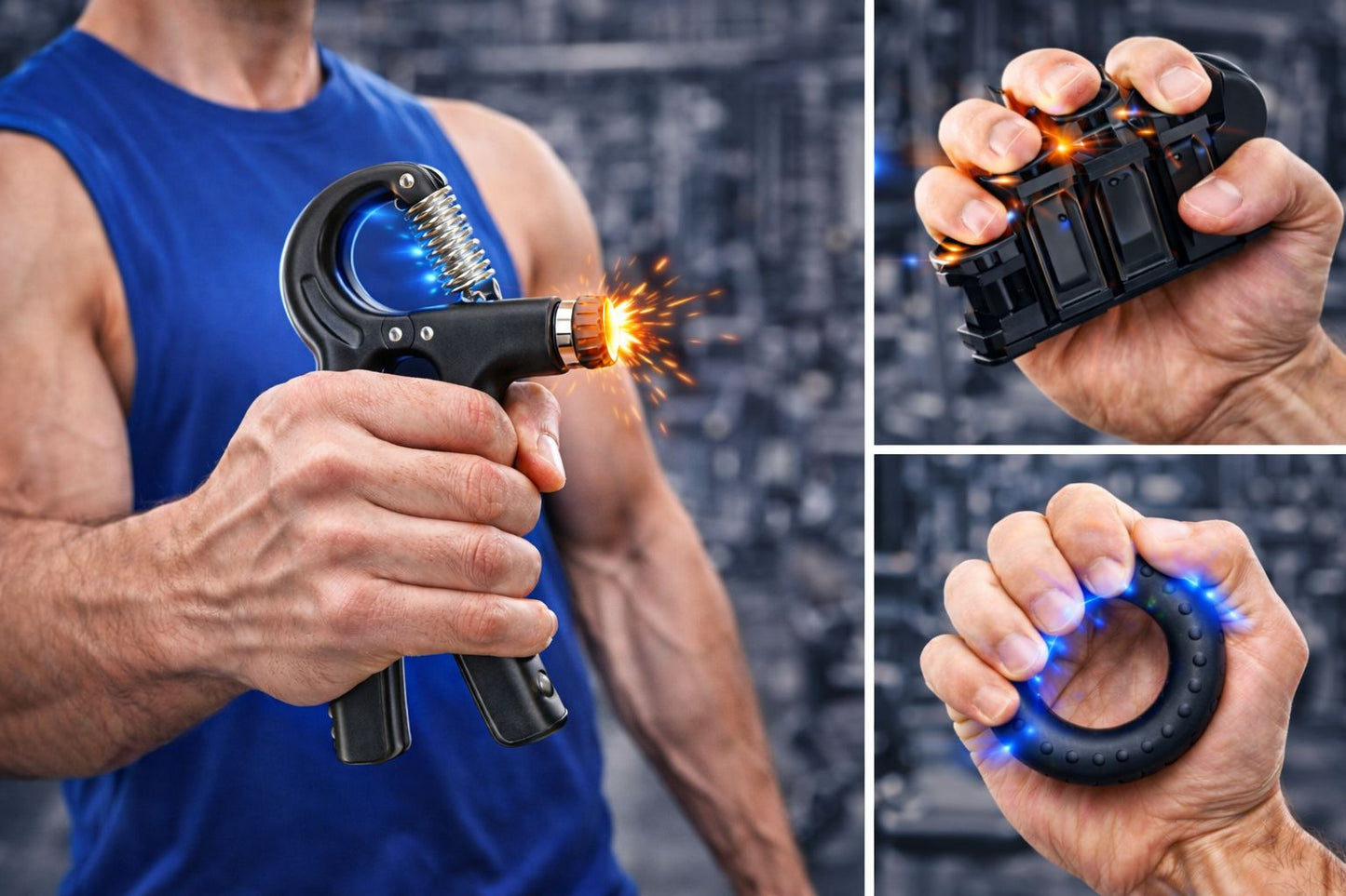 💪 Kit de Entrenamiento de Fuerza 3 en 1 para Manos y Antebrazos (Cod.3pcs)

💰RD$995