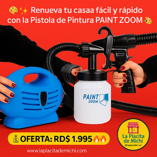 Pistola Pulverizador de Pintura Eléctrica