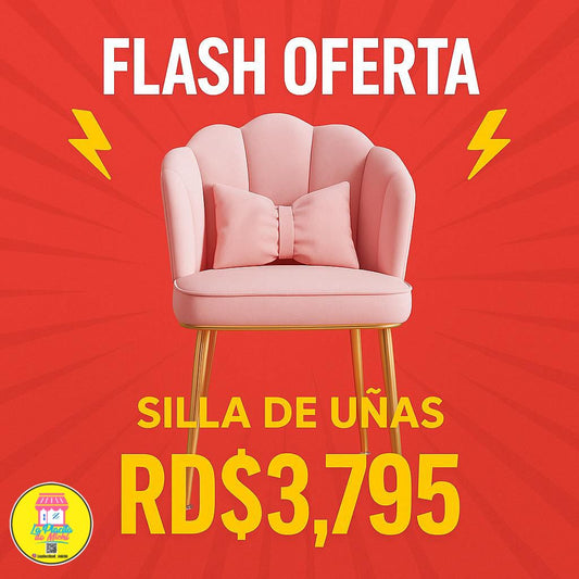 💅✨ Silla de Uñas Profesional ✨💺
Elegancia + confort para tu salón 💖 (Cod.16-2)