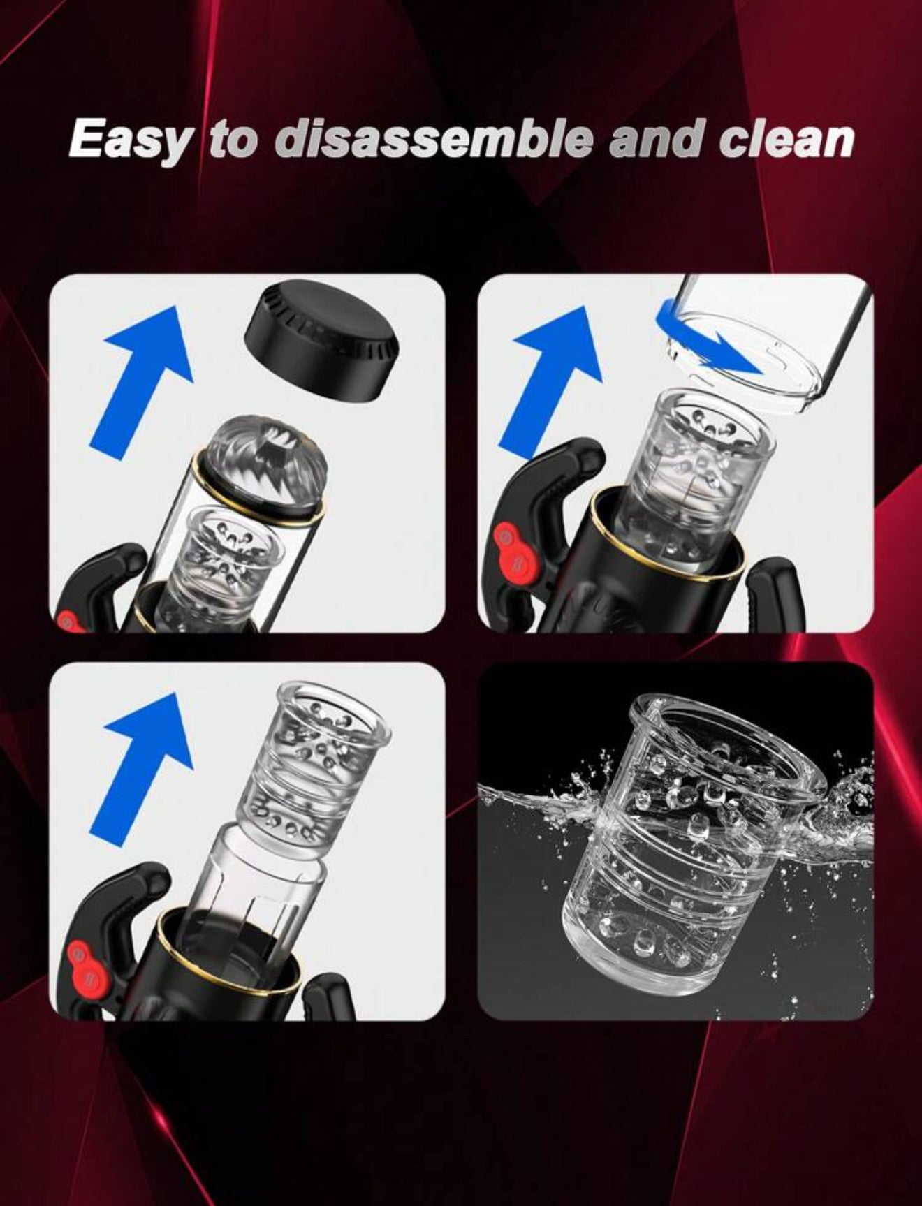 Masturbador Masculino Automático de Succión. (Cod.1)