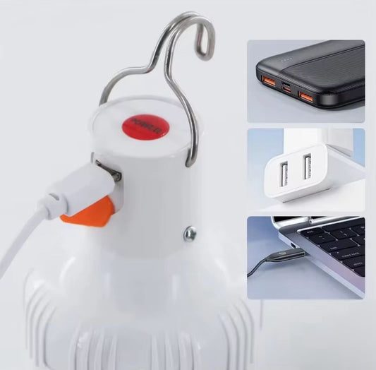 💡 Bombilla LED Recargable – ¡Luz en cualquier lugar! (Cod.033) (40w)