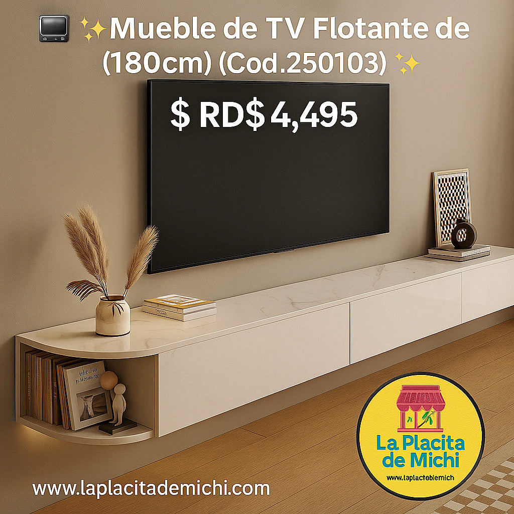 Mueble de TV (180cm)  (Cod.0103)