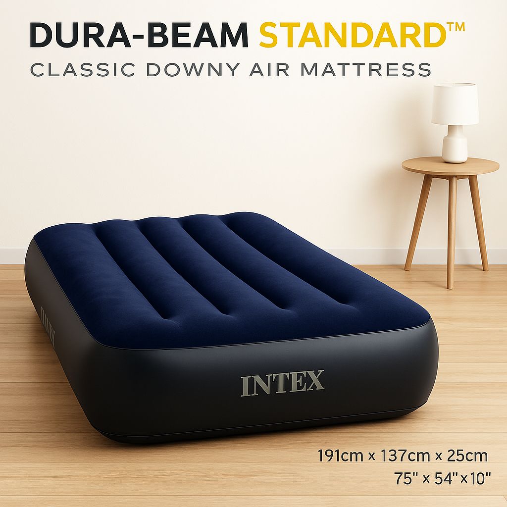 Colchón Inflable de (1) Persona
(Cod.Intex 25cm)