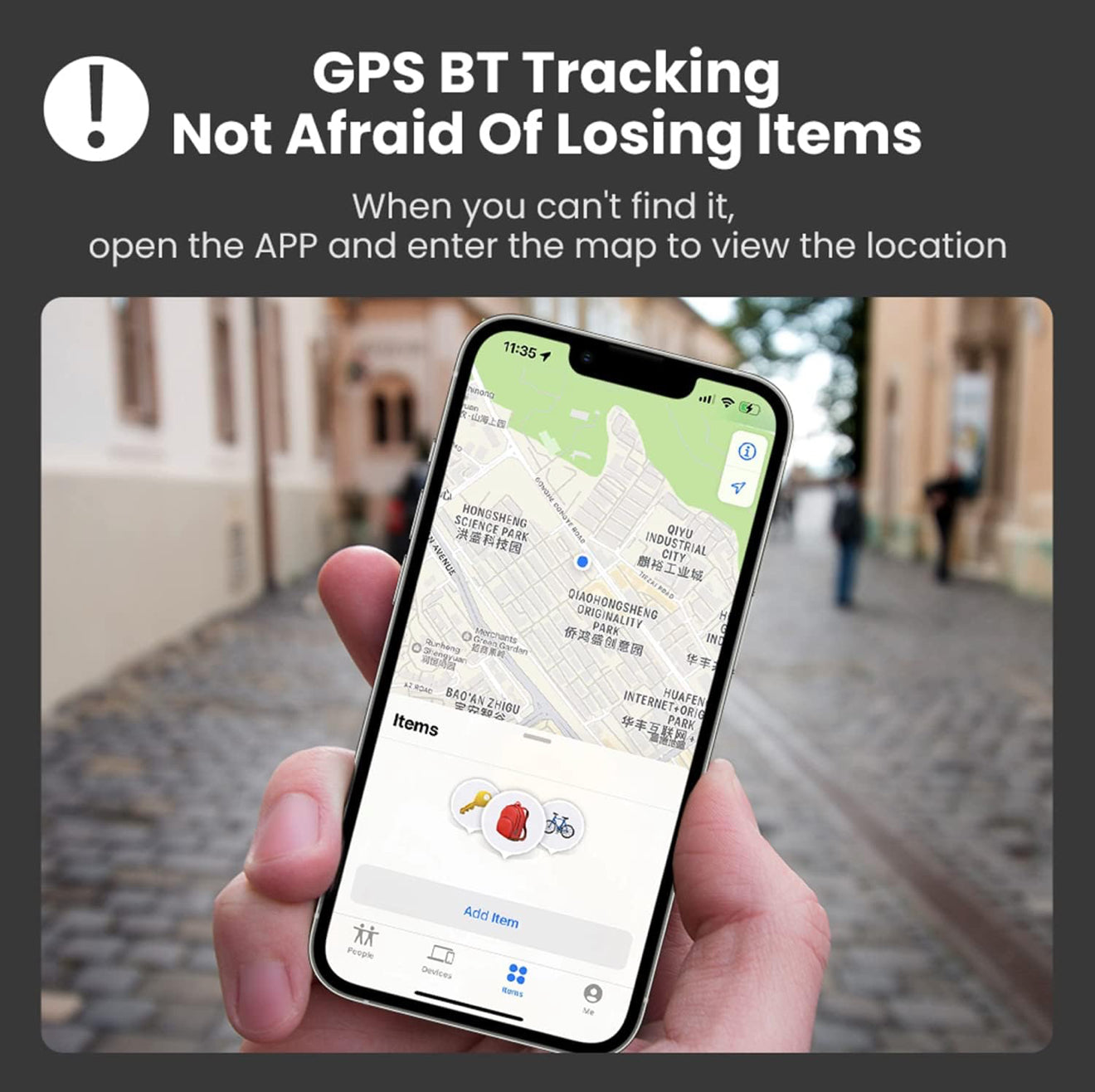 Localizador GPS Sualio Tag S1