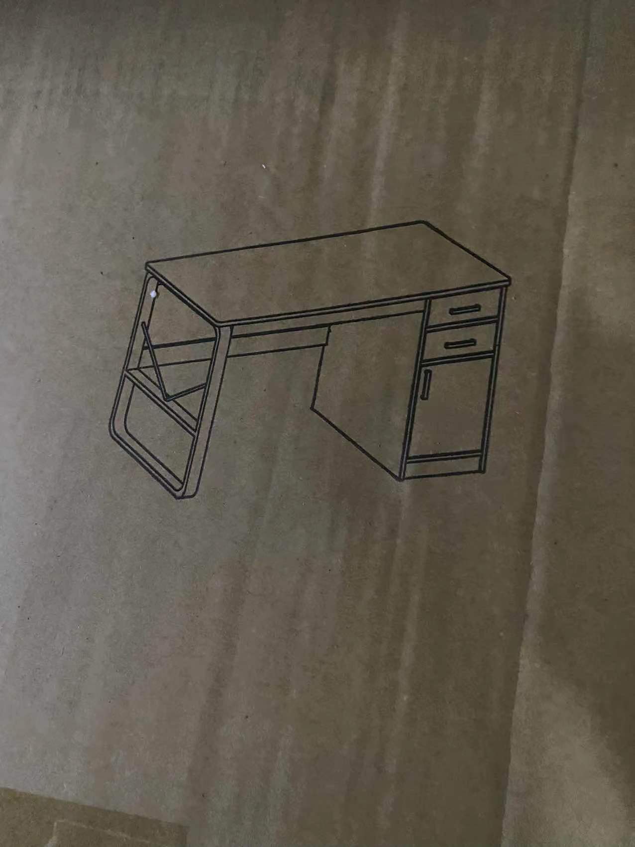 🪑✨ Escritorio Moderno Multifuncional con 3 Compartimentos ✨🪑
(Cód. 250106) (120cmx60cm)

💰RD$3,995