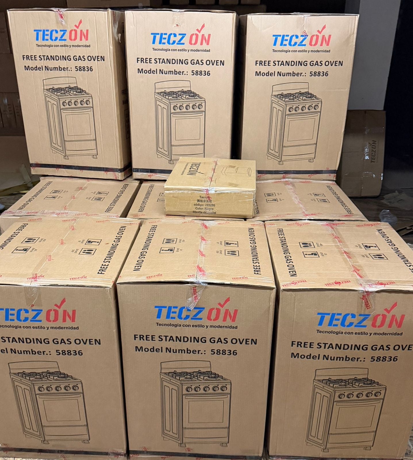 🔥🍳 ESTUFA A CON HORNO TECZON – MODELO 58836 🍳🔥

💰RD$6,995