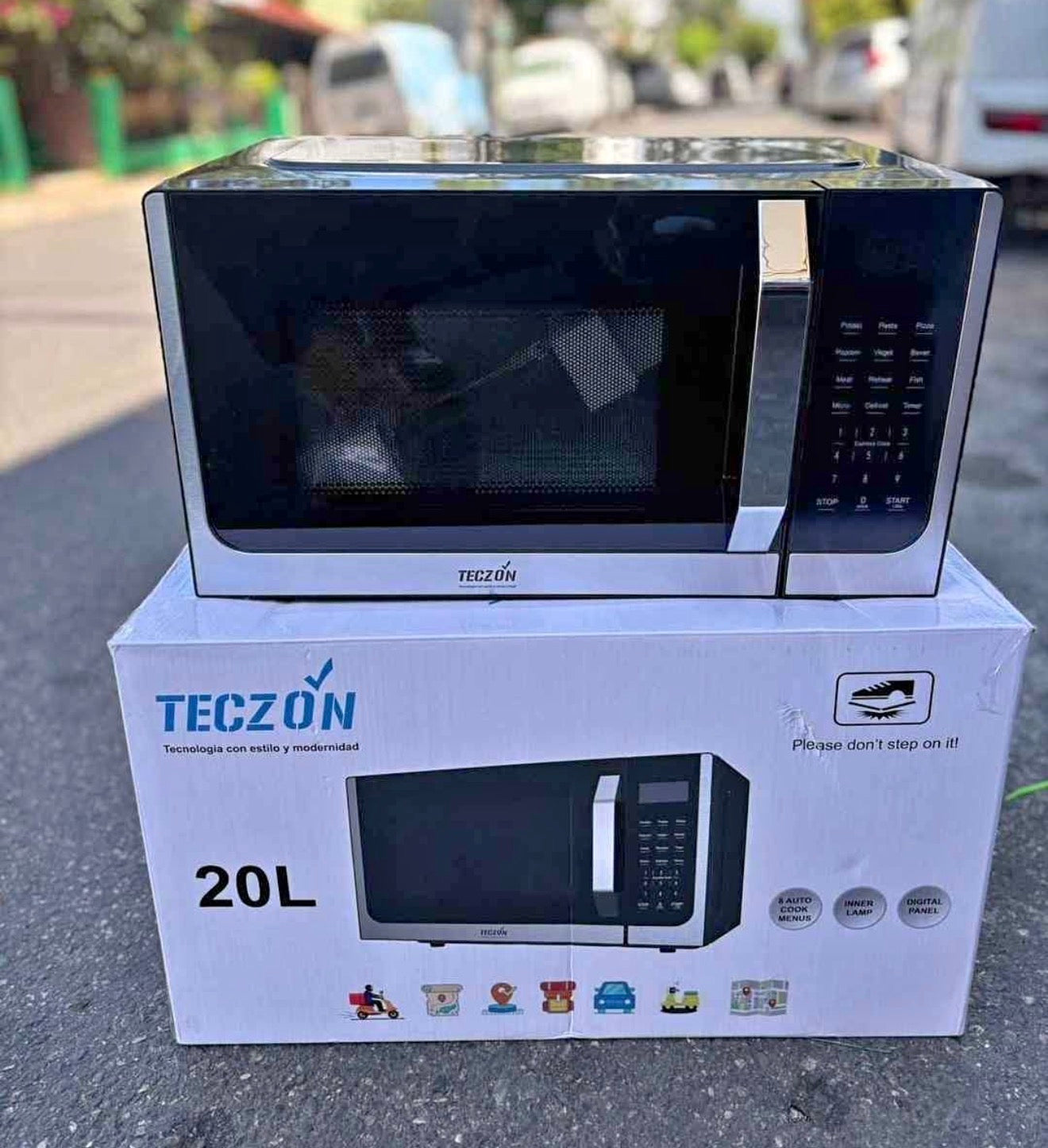 🔥🍽️ MICROONDAS DIGITAL 20L – RÁPIDO, PRÁCTICO Y MODERNO 🍽️🔥 (Cod. 2003)

💰 Precio: RD$4,995