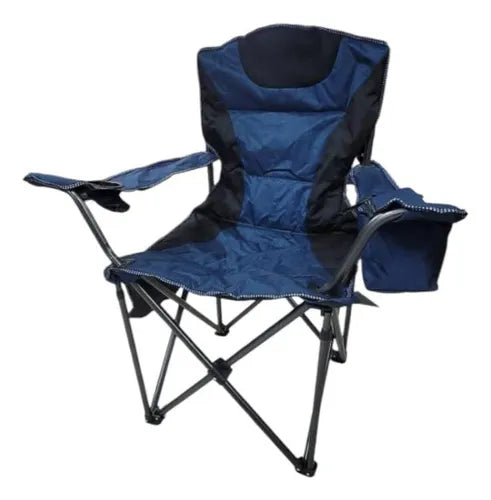 🪑✨ ¡Tu compañera ideal para cualquier aventura! ✨⛺

Silla Plegable para Camping con Portavasos, Bolsillos Laterales Y Nevera de abraso 🌲