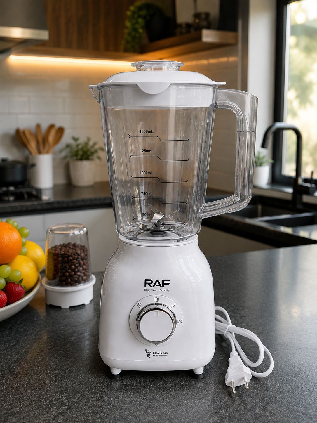 🍹✨ LICUADORA ELÉCTRICA RAF 2 EN 1 + MOLINILLO ✨🍹
(Cod. RAF R.92822-110)

💰RD$1,795