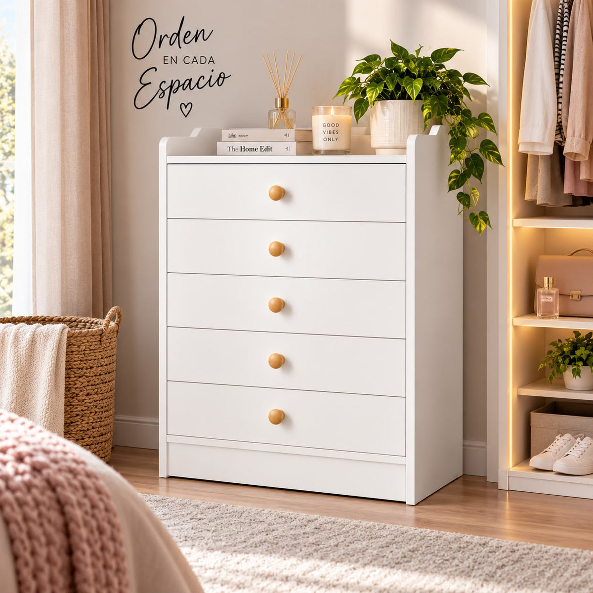 🗄️✨ GAVETERO VERTICAL DE 5 GAVETAS – GRAN CAPACIDAD SIN OCUPAR DEMASIADO ESPACIO ✨🗄️🆔(Cod. M03)

💰RD$3,995 

📐 Medidas:
60 cm de ancho × 34 cm de profundidad × 85 cm de alto