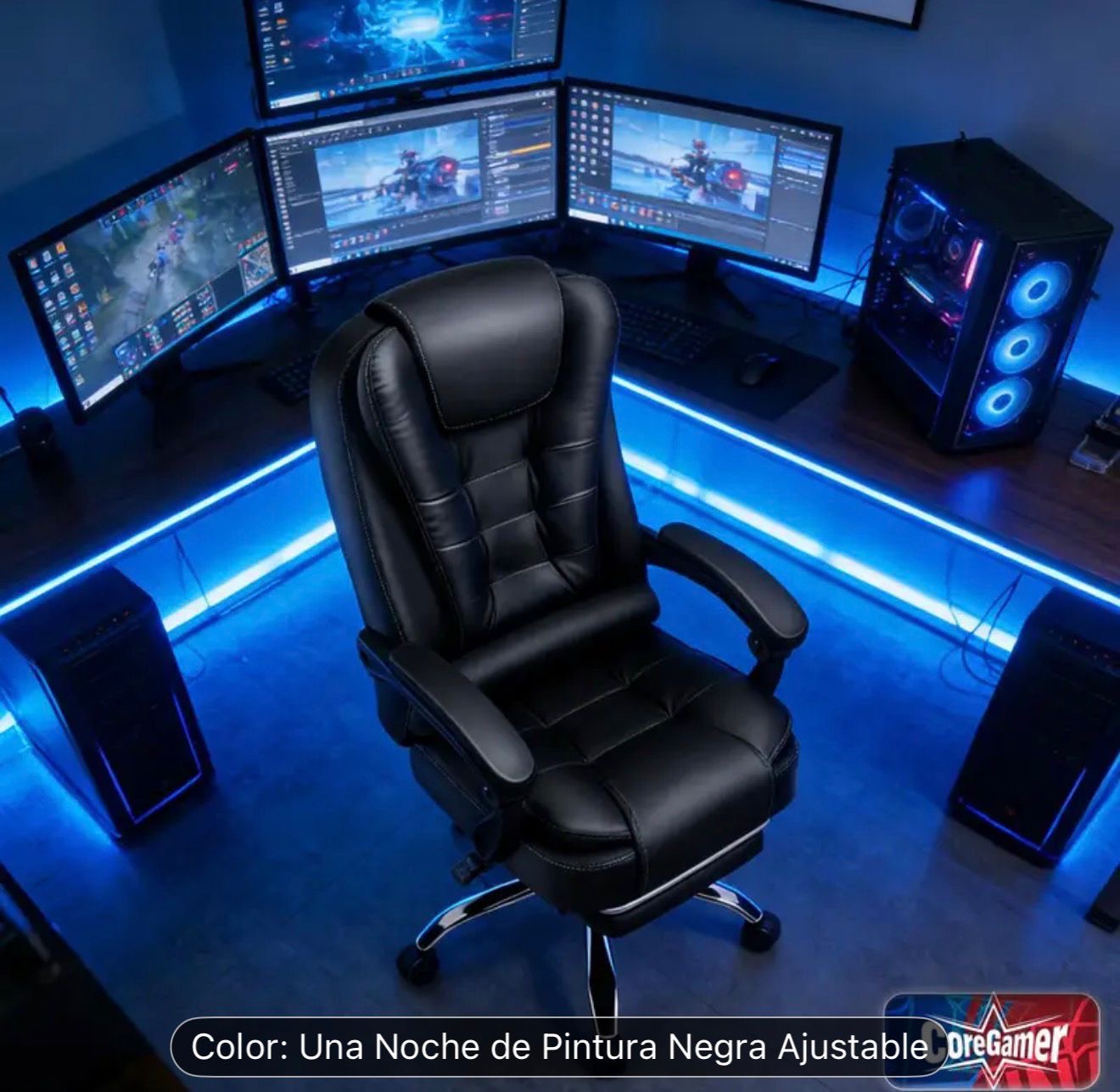 🔥 SILLON EJECUTIVO  CON REPOSAPIÉS / PREMIUM – CONFORT TOTAL 🔥 (Cod.Sq-1) (Color Negro)⚫️

💰RD$5,995