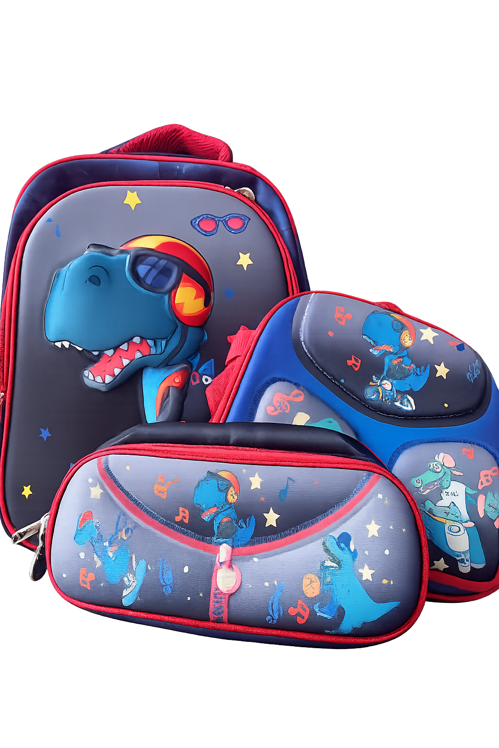 🦖🎒 SET DE MOCHILA ESCOLAR 3 PIEZAS 3D – ¡LA VUELTA A CLASES MÁS DIVERTIDA! 🎒🦖

💰 RD$1,995