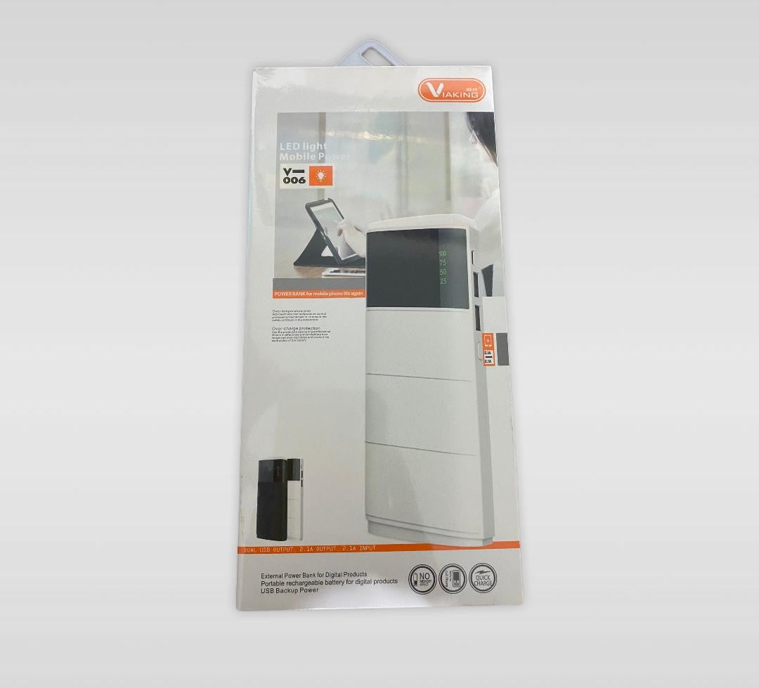 Cargador Inalámbrico 🛜 Con Linterna 
(POWER BANK)