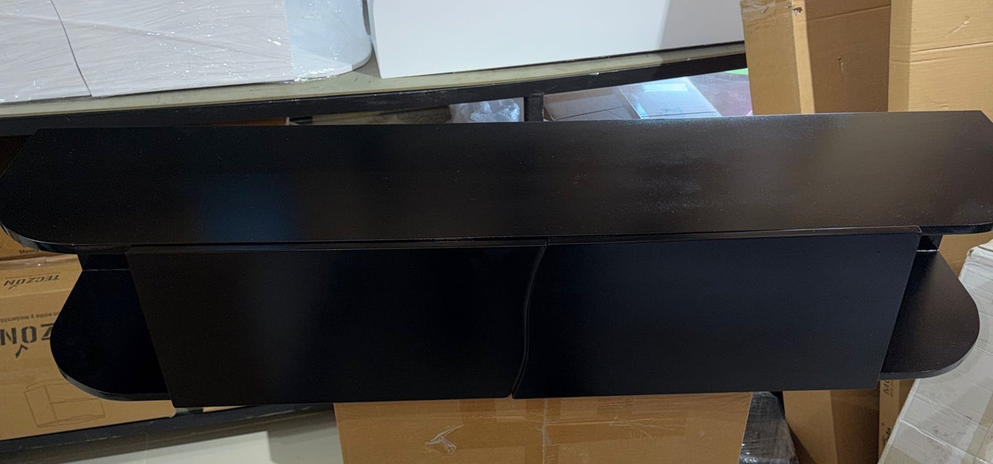 🖥️✨ MUEBLE FLOTANTE ARMADO DE TV EN HIDRÓFUGO (120 CM) (Cod. 00) NEGRO

💰RD$5,995