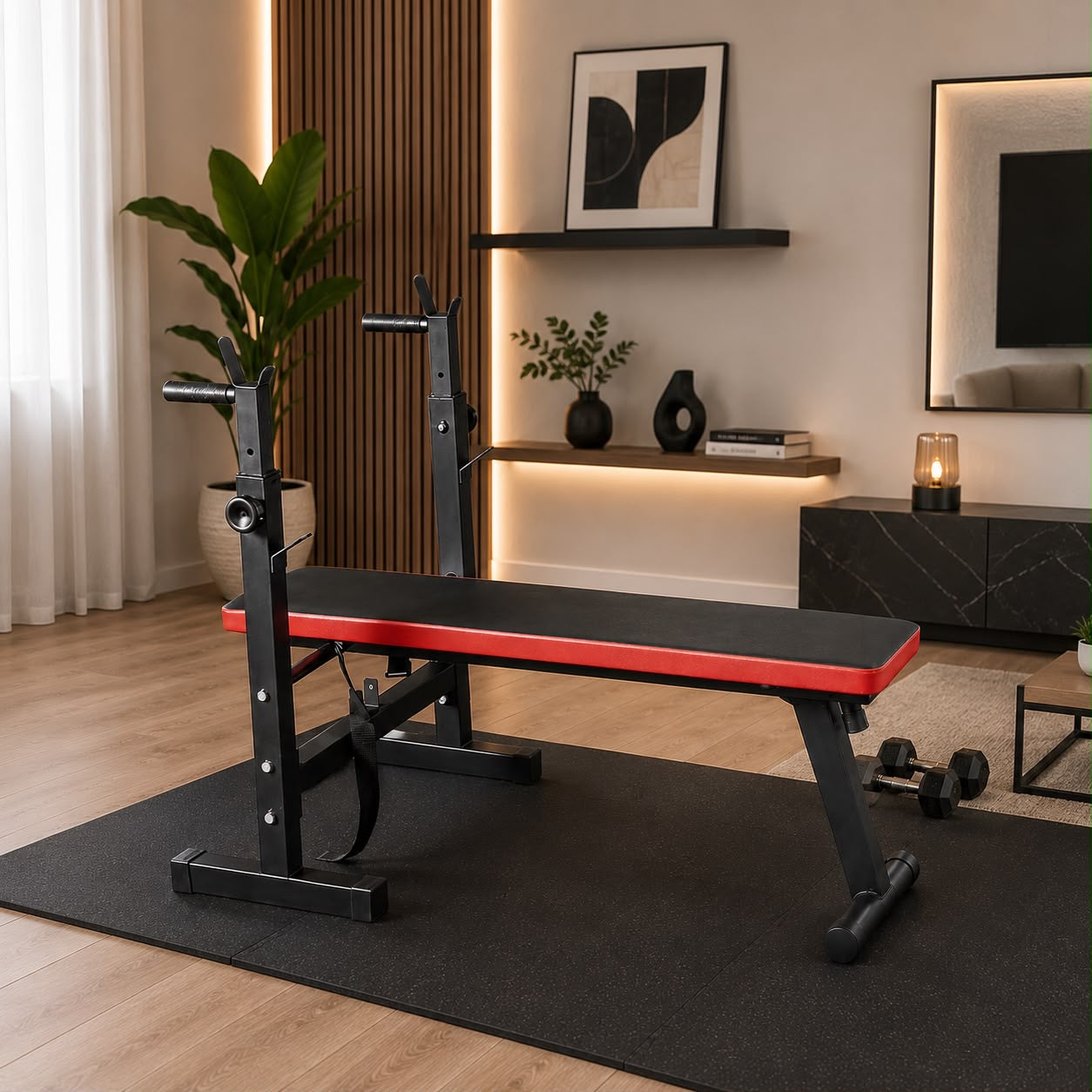 🏋️‍♂️🔥 BANCO DE PESAS PARA ENTRENAR EN CASA – (Cod. WTJ801)

💰RD$7,495