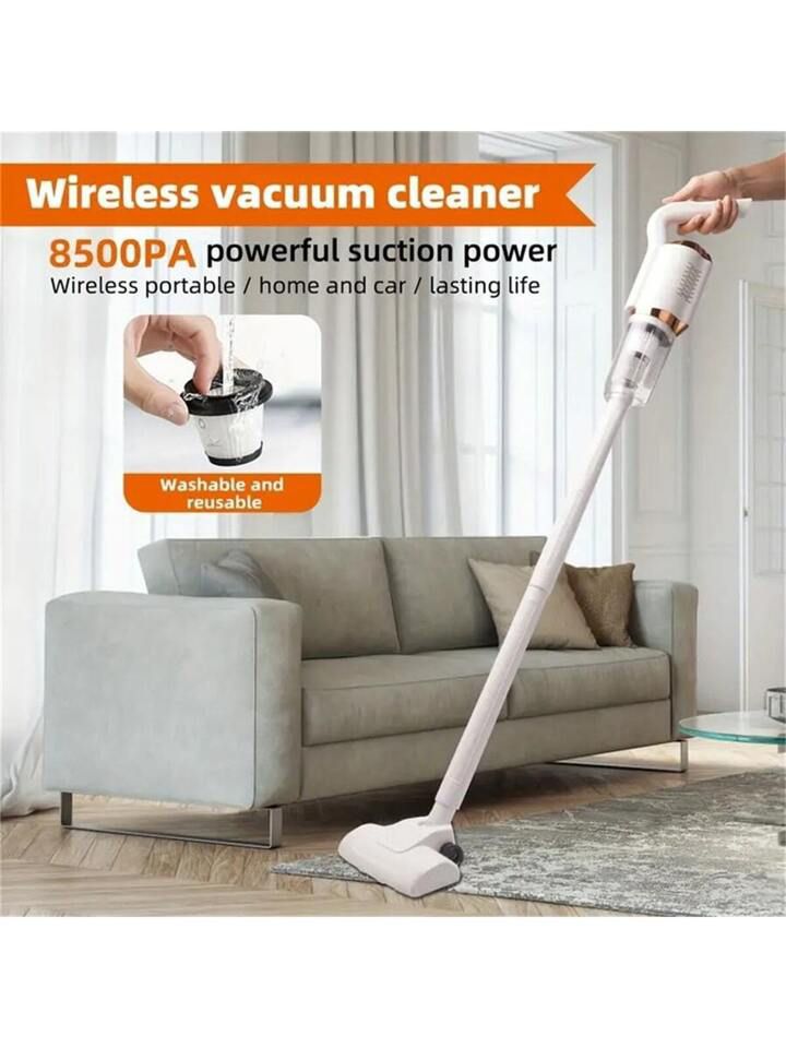Aspiradora  Recargable De Mano 3 en 1  *8500pa*