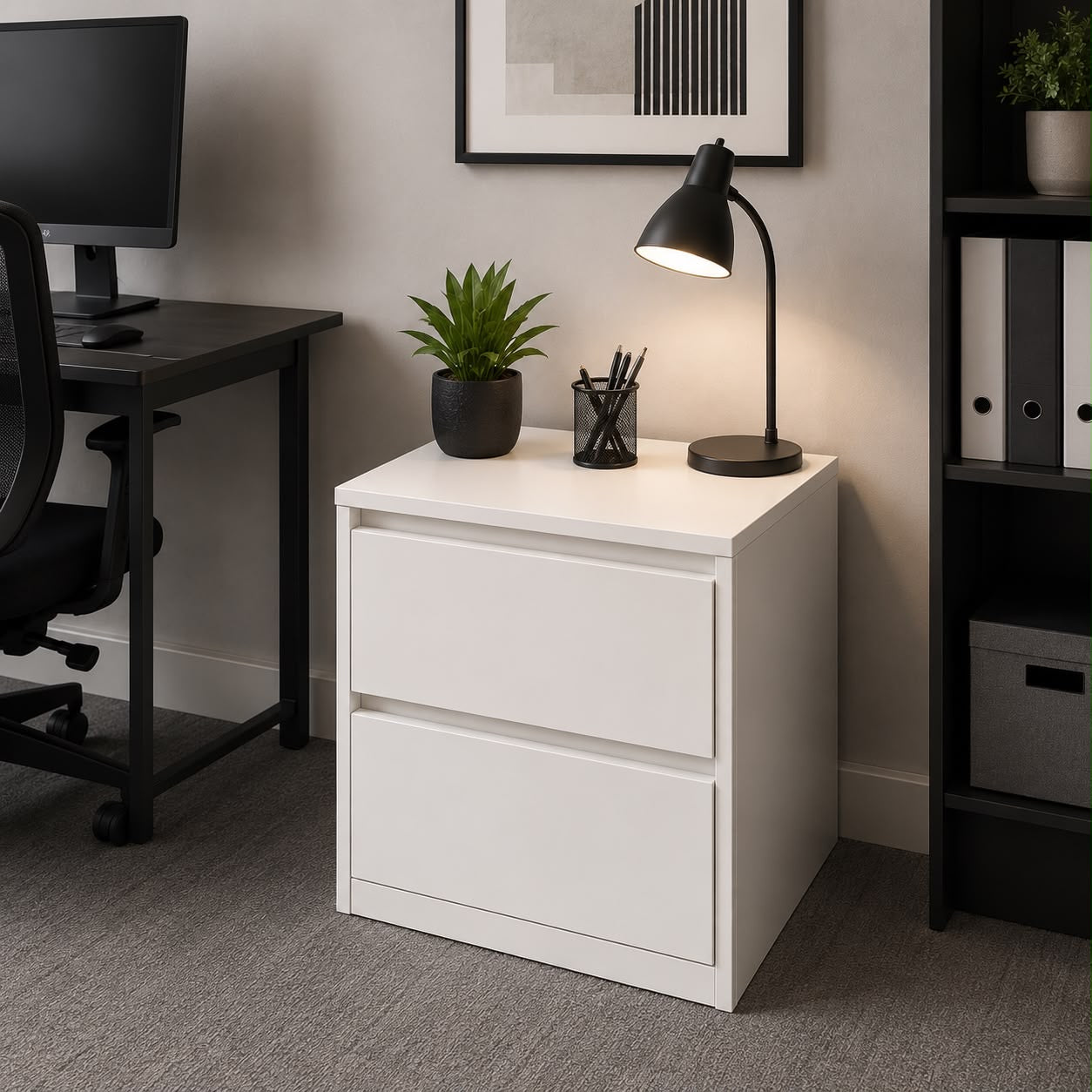 🛏️✨ MESITA DE NOCHE MODERNA 2 GAVETAS – ELEGANCIA Y FUNCIONALIDAD EN TU HABITACIÓN ✨🛏️

🆔 Cod. 285201 BLANCO

💰 RD$1,995

📏 Medidas: 40x30 cm